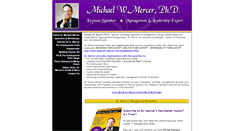 Desktop Screenshot of drmercer.com